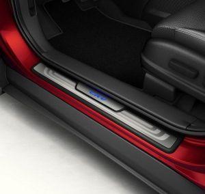 Накладки порогов с подсветкой оригинал для Honda CR-V 2012-